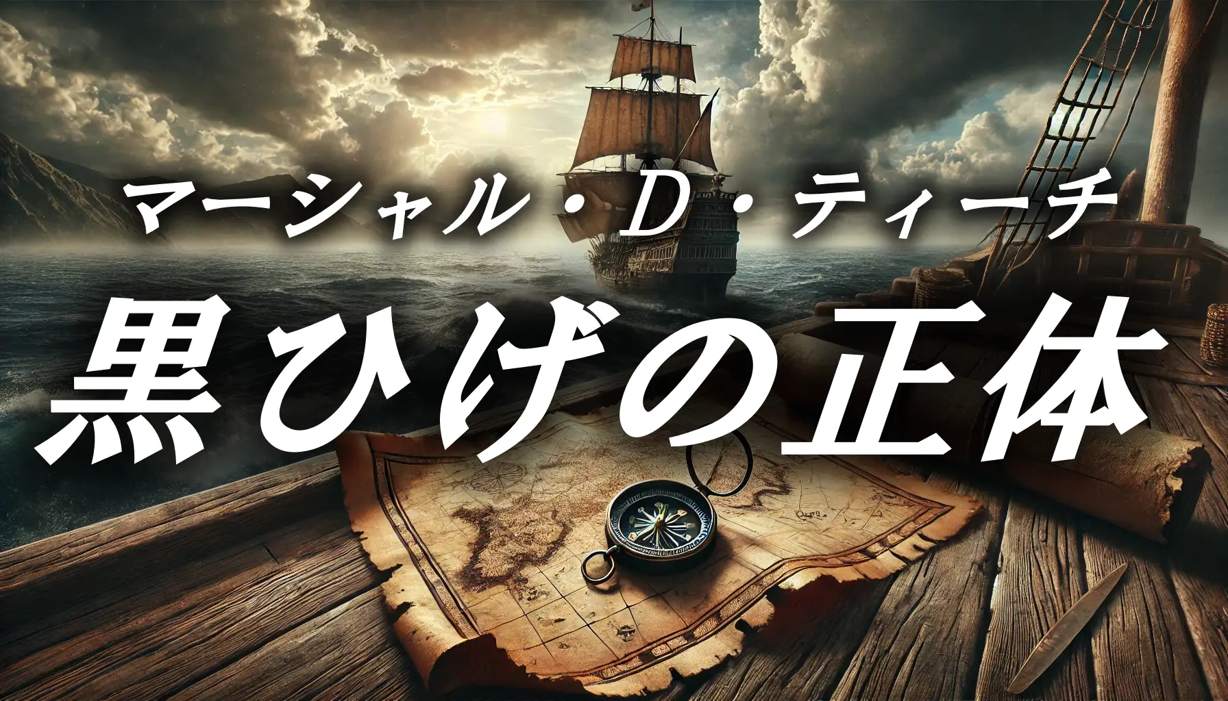 【ワンピース考察】黒ひげ（マーシャル・D・ティーチ ）正体考察｜悪魔の実の能力とDの意思の深い関係